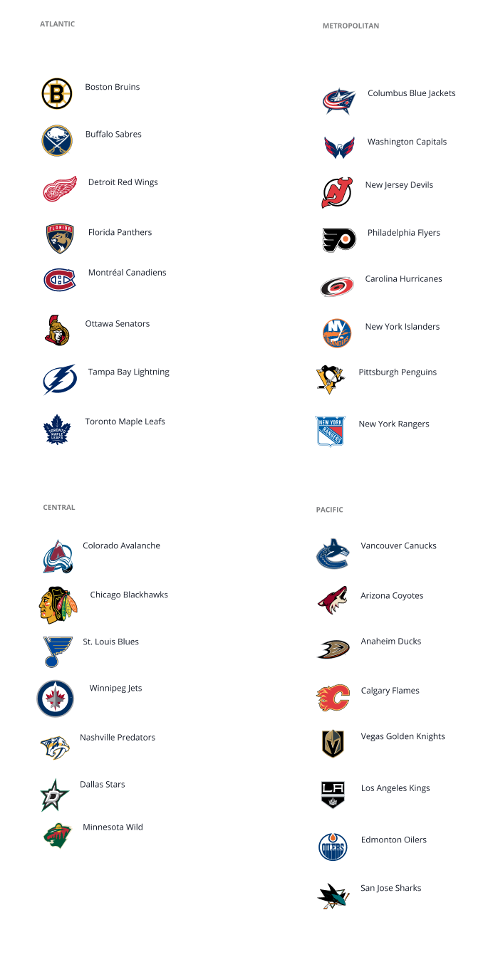 Imagem simuladora de times de hockey